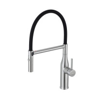 Змішувач для кухні GAPPO G4098-25 (з гнучким виливом, сатин)