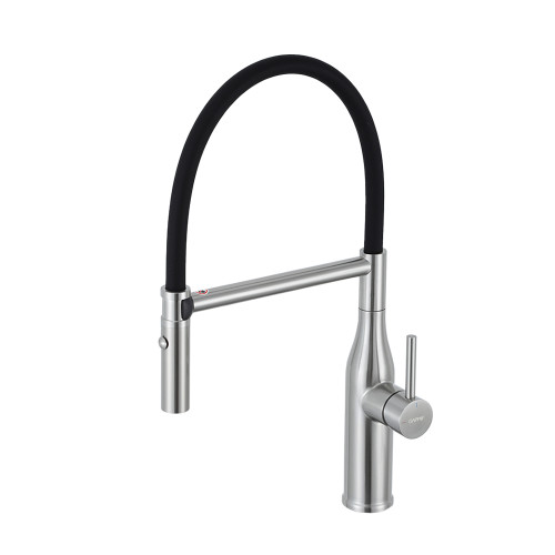 Смеситель для кухни GAPPO G4098-25 (с гибким изливом, сатин) Смеситель для кухни GAPPO G4098-25 (с гибким изливом, сатин)