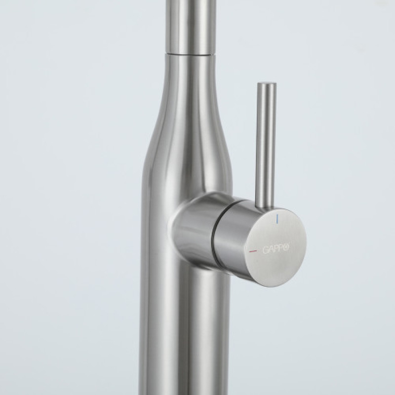 Смеситель для кухни GAPPO G4098-25 (с гибким изливом, сатин)