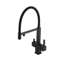 Змішувач для кухні GAPPO G4395-56 (під осмос, чорний)