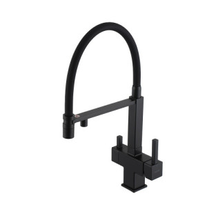 Змішувач для кухні GAPPO G4395-56 (під осмос, чорний)