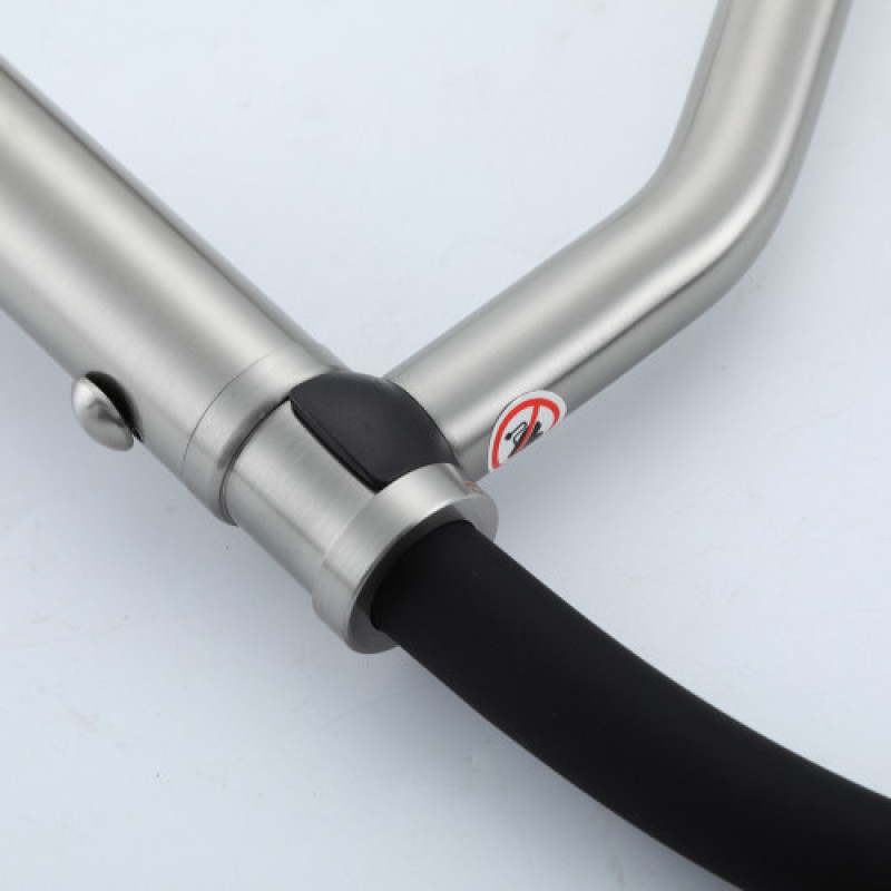 Змішувач для кухні Gappo G4098-15 (нержавіюча сталь, сатин) 