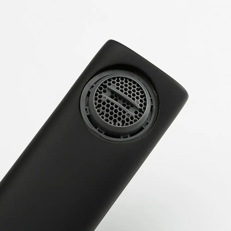 Змішувач для умивальника Frap F1067-6 (одноваж. литий вилив, лат. корпус, Ø25, чорний) 