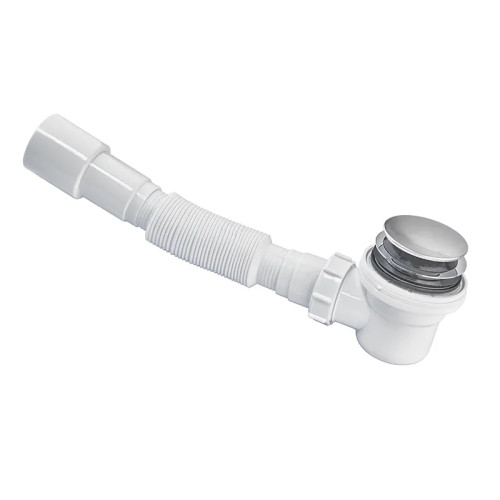 Сифон для душового піддону Zerix SD-03 1 1/2" Click-Сlack 