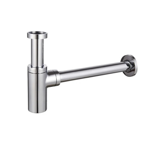 Сифон для умивальника Koer BT-01-01 1 1/4'' (KR3407) хром 