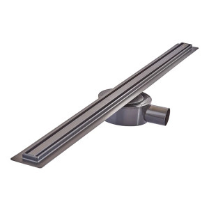 Душовий трап Mixxus Drain-05-80-Slim Black SUS304 (MI6171) 30x800мм, нержавіюча сталь 