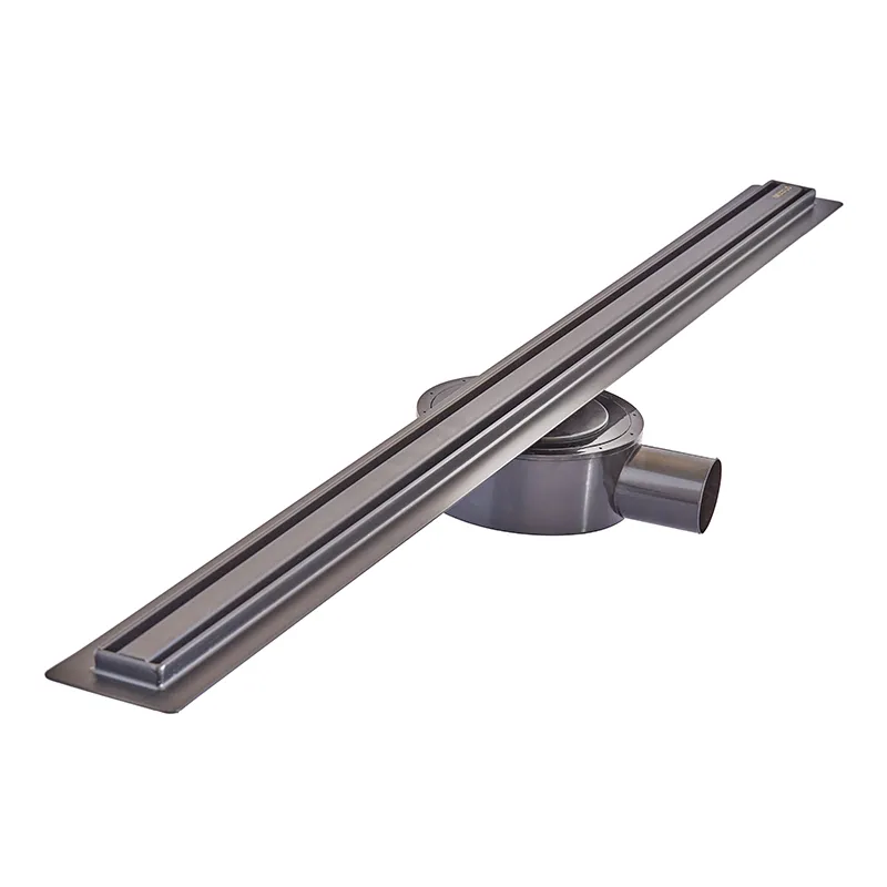 Душовий трап Mixxus Drain-05-80-Slim Black SUS304 (MI6171) 30x800мм, нержавіюча сталь 