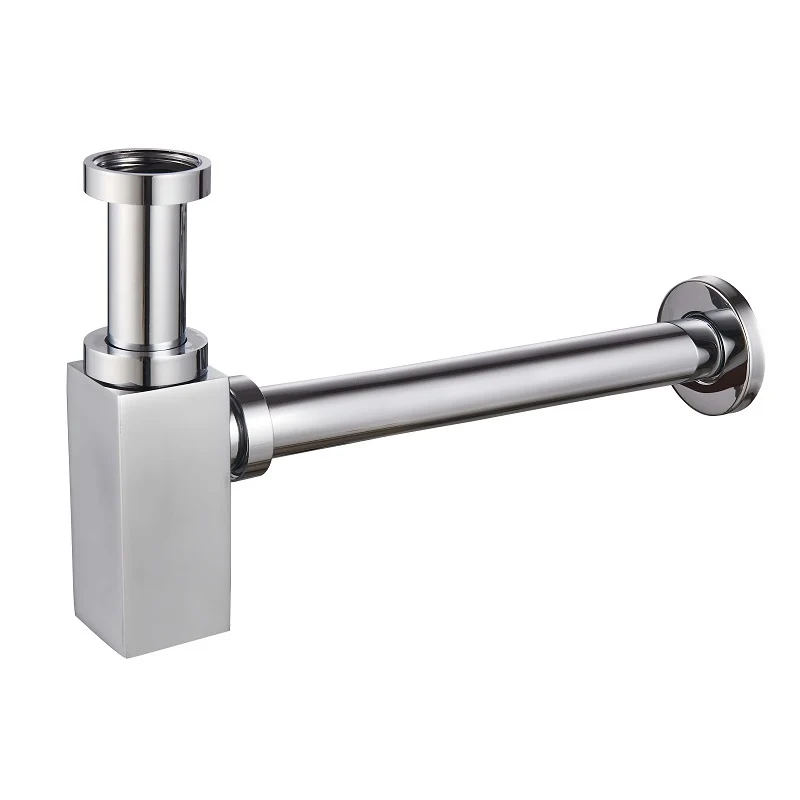 Сифон для умывальника Koer BT-02-01 1 1/4''(KR3411) хром