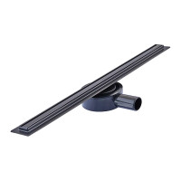 Душовий трап Mixxus Drain-05-60-Slim Black SUS304 (MI6169) 30x600 мм,нержавіюча сталь 