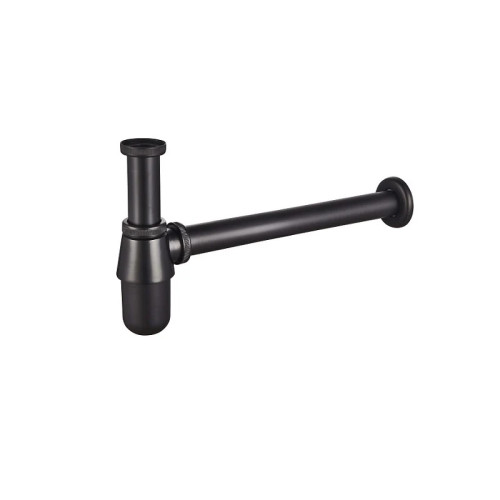 Сифон для умивальника Mixxus Siphon-01 Black 1 1/4'' (MI6143) чорний 