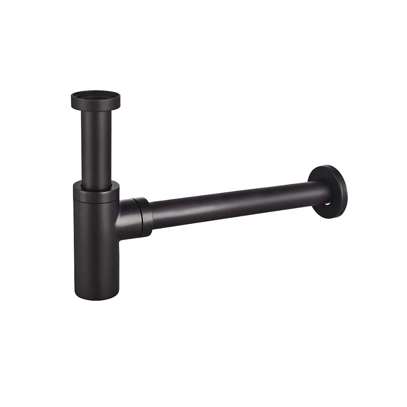 Сифон для умивальника Koer BT-01-05 1 1/4'' (KR3410) чорний  