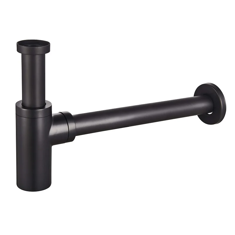 Сифон для умывальника Champion Siphon-02 Black 1 1/4'' черный