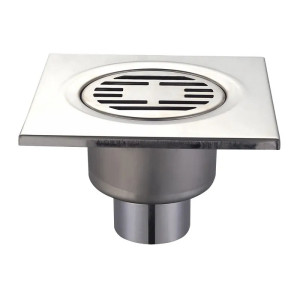 Душовий трап Mixxus Drain-03-15x15-180 SUS304 (MI3422) пряме відведення, нержвіюча сталь 