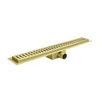 Душовий трап Koer FD35-70x700-Brushed Gold SUS304 (AC0718) нержавіюча сталь  