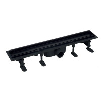 Душовий трап MIXXUS DRAIN-06-70 BLACK (MI6530) 70x700мм пластик 