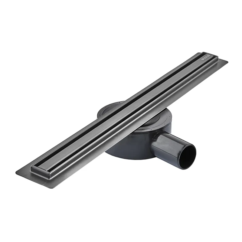 Душевой трап Mixxus Drain-05-50-Slim Black SUS304 (MI6168) 30x500мм, нержавеющая сталь