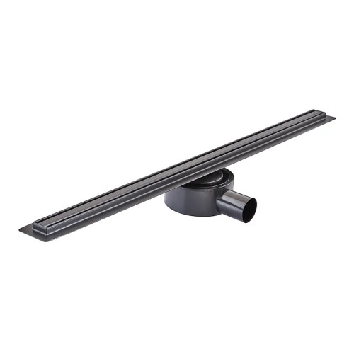 Душевой трап Mixxus Drain-05-70-Slim Black SUS304 (MI6170) 30x700 мм, нержавеющая сталь