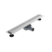 Душовий трап ASG 04G INOX SS304L Double Lock (400x70) з подвійним захистом та магнітним клапаном