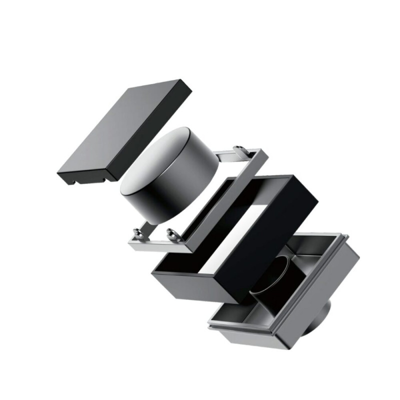 Душовий трап ASG 19 INOX SS304L Hydro (100х100) з гідрозатвором