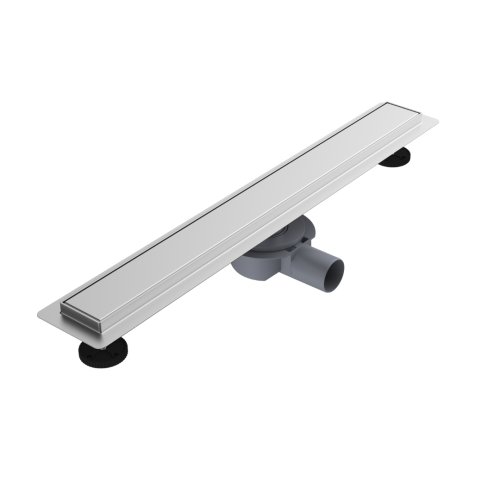 Душевые трапы ASG под плитку 06 INOX SS304L Double Lock (400x70 мм) с двойной защитой и магнитным клапаном