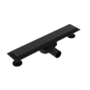 Душевой трап ASG 04P BLACK SS304L Double Lock (700x70 мм) с двойной защитой и магнитным клапаном