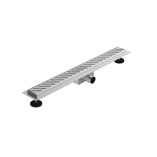 Душовий трап ASG 01G INOX SS304L DRY (300x70 мм) з сухим затвором