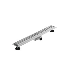 Душовий трап ASG 01P INOX SS304L DRY (800x70 мм) з сухим затвором