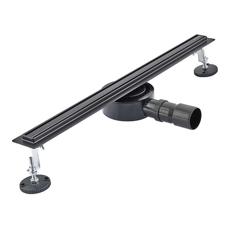 Душовий трап Mixxus Drain-05-60-Slim Black SUS304 (MI6169) 30x600 мм,нержавіюча сталь 