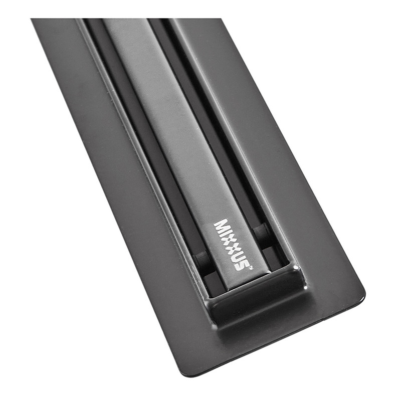 Душевой трап Mixxus Drain-05-70-Slim Black SUS304 (MI6170) 30x700 мм, нержавеющая сталь