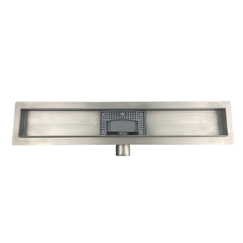 Душовий трап OCEAN 1 (70x1000 мм) нержавіюча сталь 