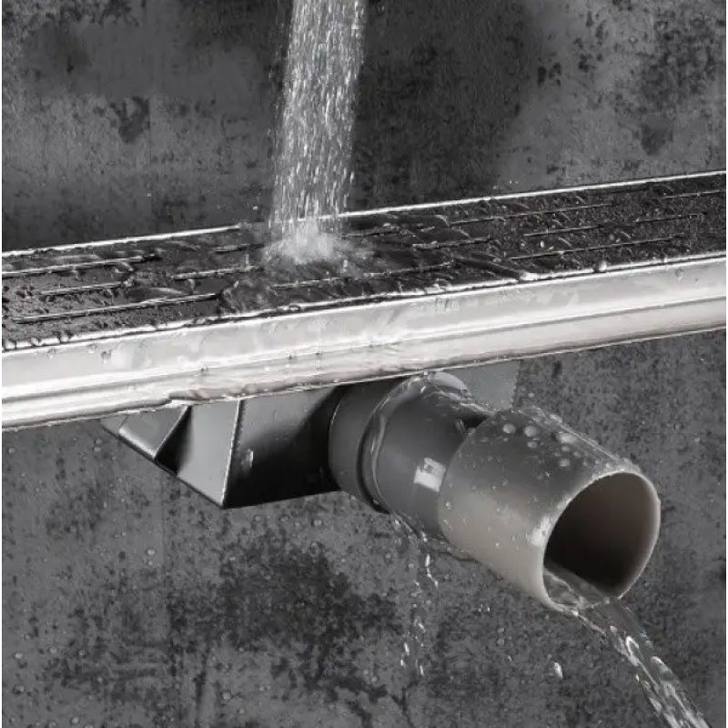 Душовий трап OCEAN 1 (70x500 мм) нержавіюча сталь 