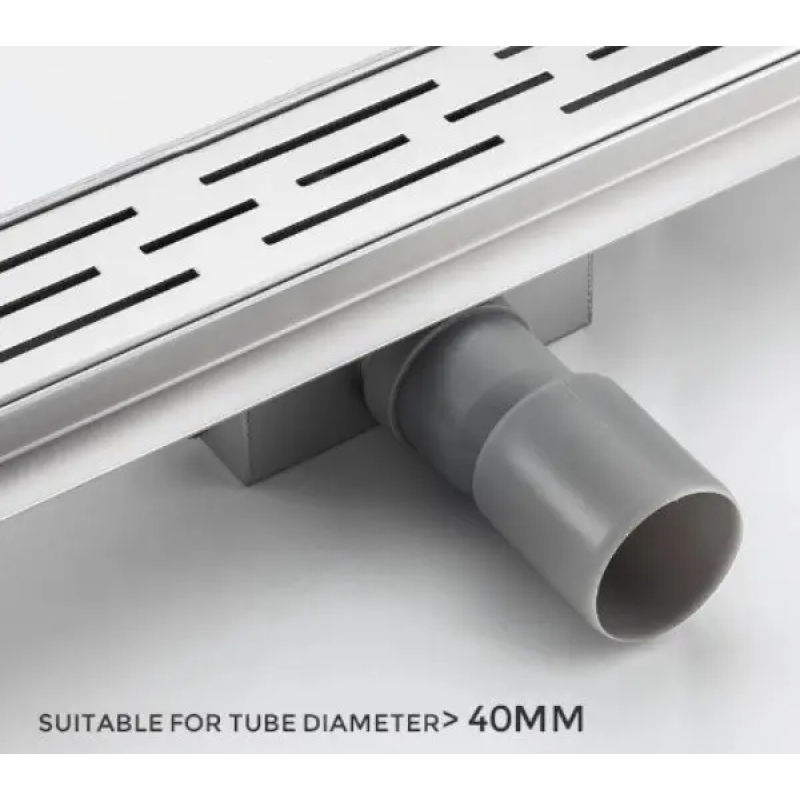 Душовий трап OCEAN 1 (70x500 мм) нержавіюча сталь 