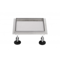 Душовий трап OCEAN 4 (150x150 мм) нержавіюча сталь (під плитку)