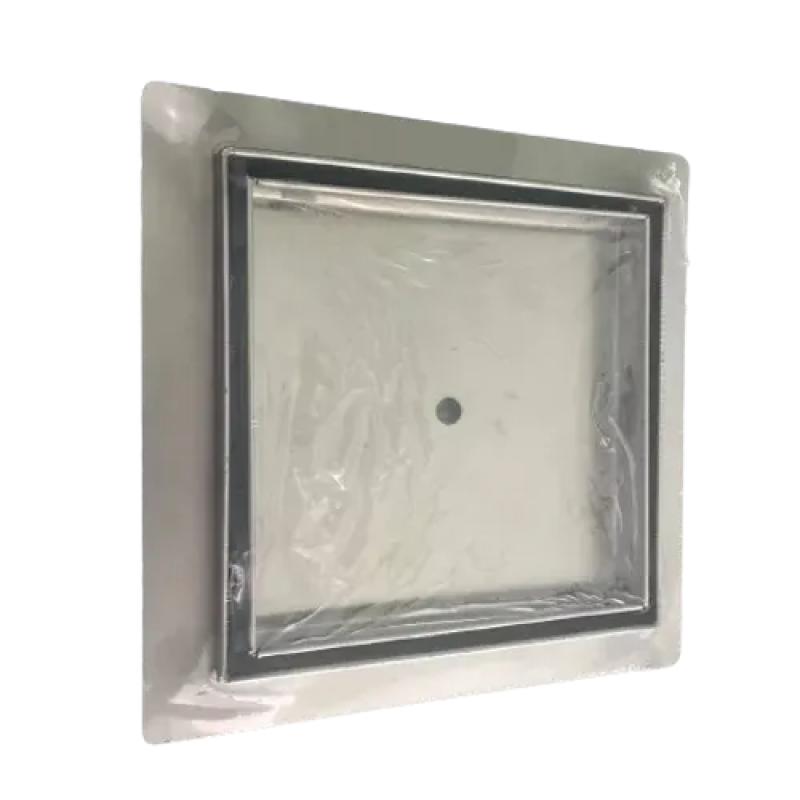 Душевой трап OCEAN 4 (150x150 мм) нержавеющая сталь (под плитку)