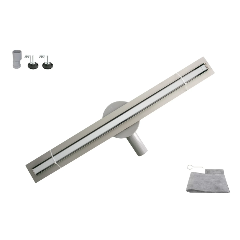 Душовий трап OCEAN  4 (35x700 мм) нержавіюча сталь  