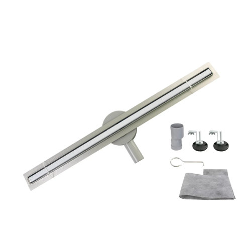 Душовий трап OCEAN 4 (35x800 мм) нержавіюча сталь