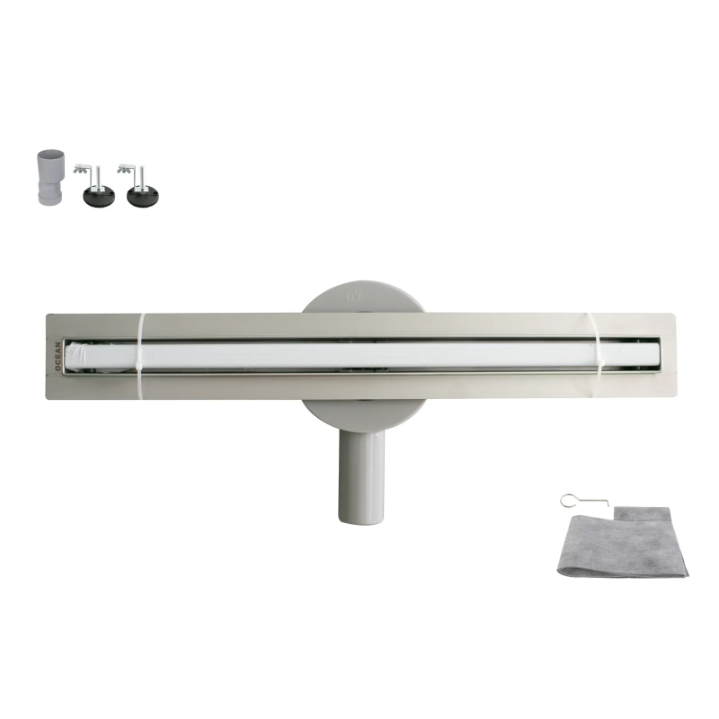 Душевой трап OCEAN 4 (35x600 мм) нержавеющая сталь