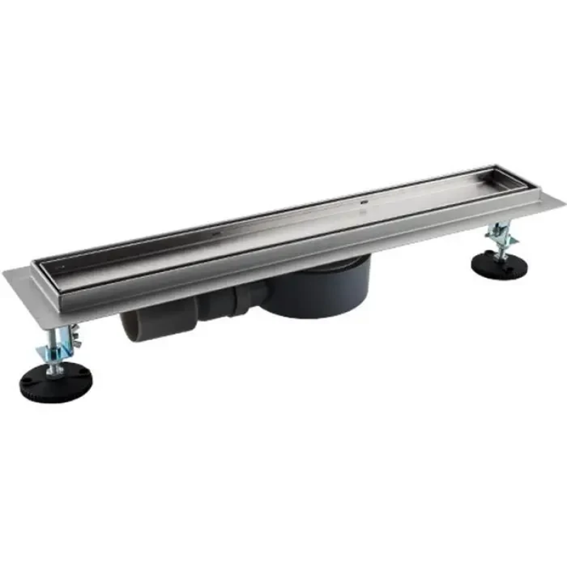 Душовий трап OCEAN 4 (70x400 мм) нержавіюча сталь  