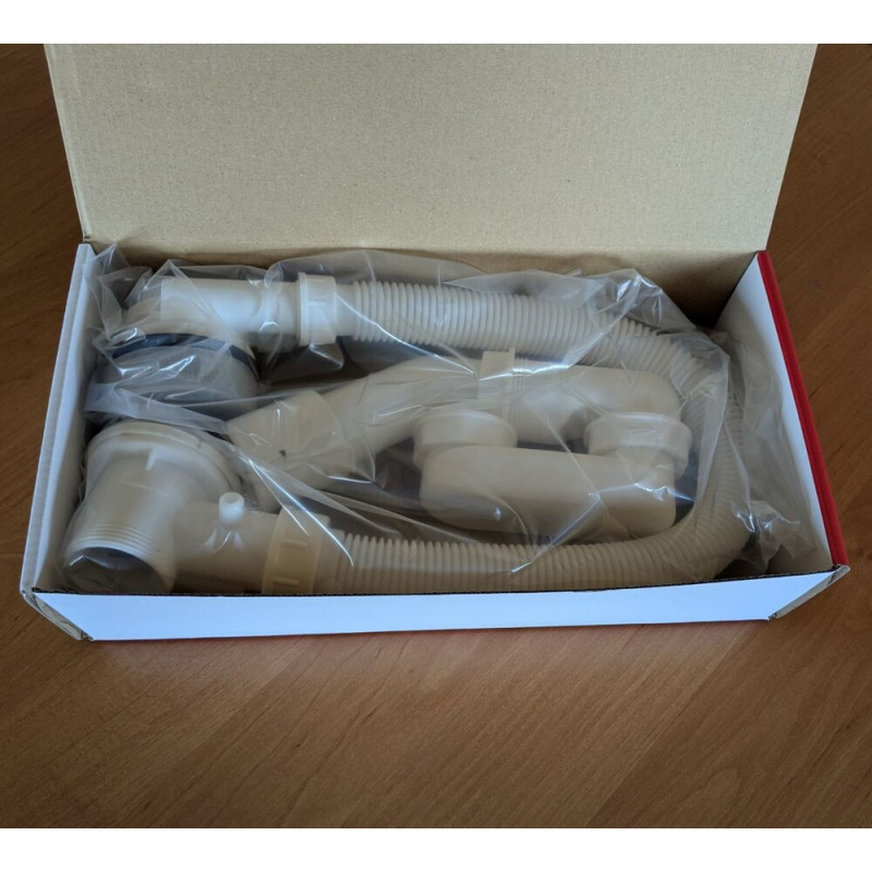 Сифон для ванны Koer BD-04-05 1 1/2'' без ревизии, полуавтоматический с переливом