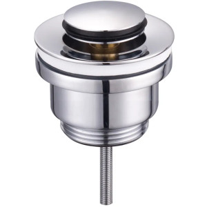 Донний клапан для раковини Zerix BV-04 1 1/4'' СLICK-СLACK універсальний, хром 
