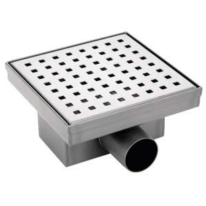 Душевой трап Koer FD02-S150 SUS304 150x150мм (AC0683) из нержавеющей стали 