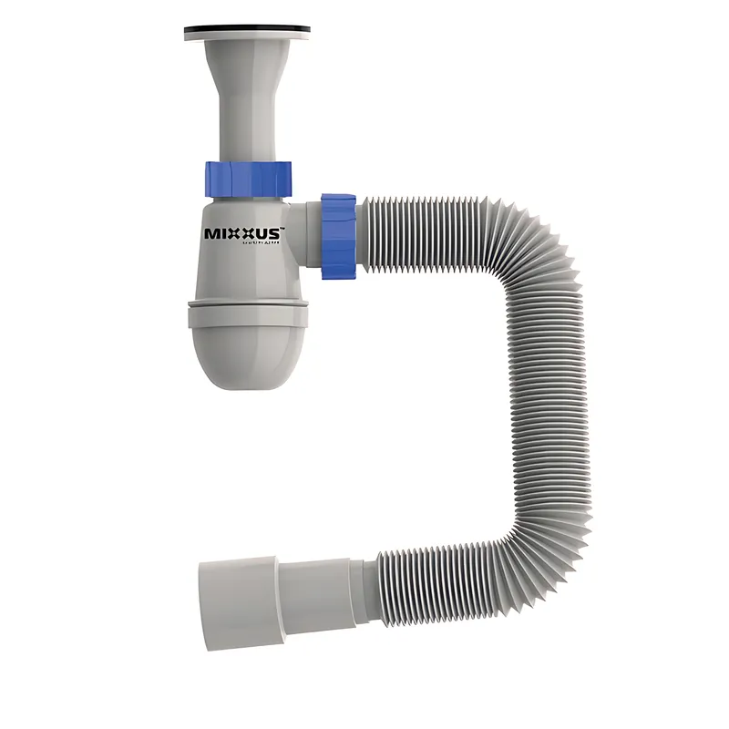 Сифон для умивальника Mixxus SU-09-A 1 1/4"x32 з литим випуском 