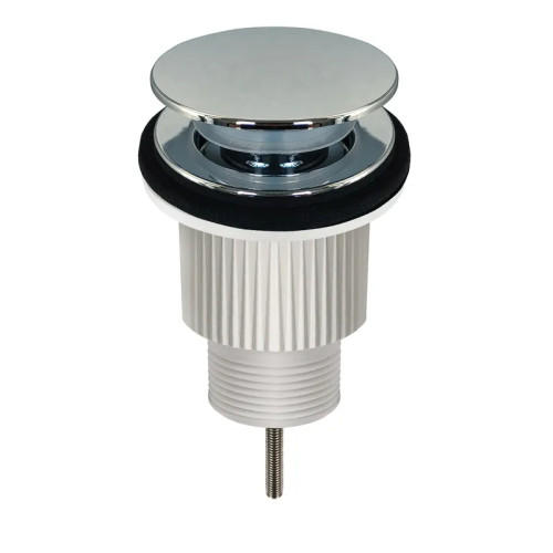 Донний клапан для раковини Mixxus POP-UP-10 1 1/4'' СLICK-СLACK універсальний, хром  