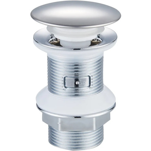 Донний клапан для раковини Zerix BV-02 1 1/4''СLICK-СLACK без переливу, автоматичний