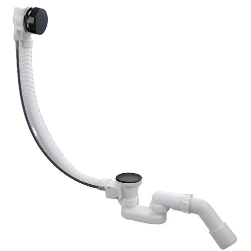 Сифон для ванны Koer BD-04-05 1 1/2'' без ревизии, полуавтоматический с переливом