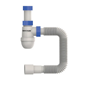 Сифон для умивальника Mixxus SU-05-A 1 1/2"x40, 40*40/50 без випуску  