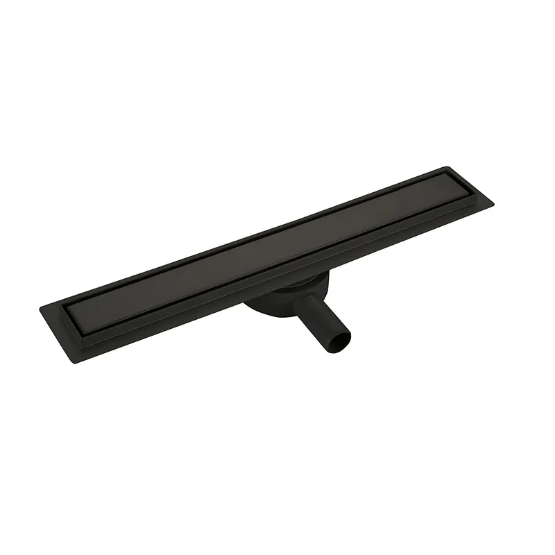 Душовий трап Koer FD29-70x600-Black SUS304 70x600мм (AC0680) нержавіючва сталь 