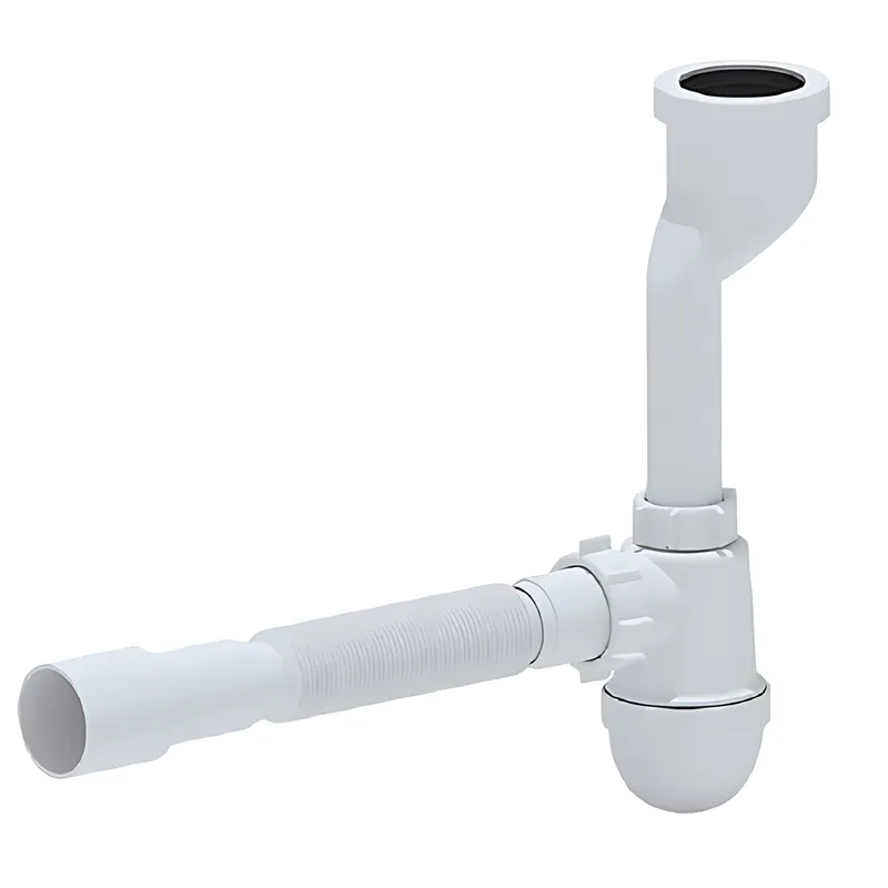 Сифон для пісуару Zerix SP-01 з гофротрубою 