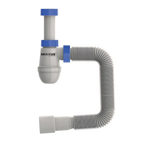 Сифон для умивальника Mixxus SU-04-A 1 1/4"x32, 32*40/50 без випуску 