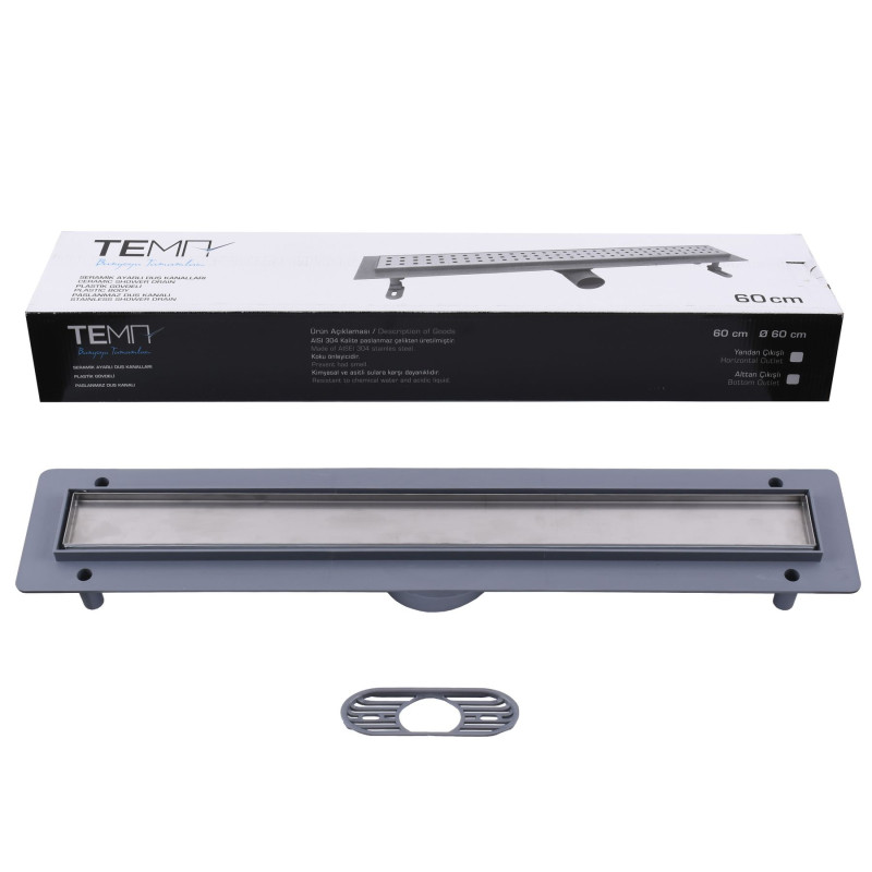 Душовий трап TILLO TM009-50C 50см лінійний  